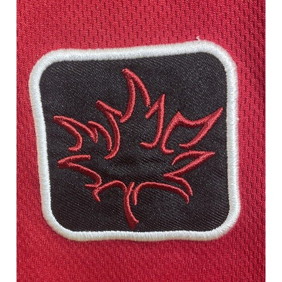 Vintage RARE Canada Red Colored Hockey Jersey Size SP TEEPEE Sports tags - Picture 3 of 5